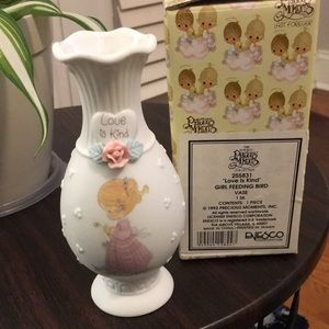 Precious moment vase